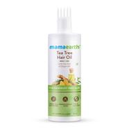Mamaearth Tea Tree Hair Oil with Tea Tree and Ginger Oil for Dandruff Free Hair - 250ml image