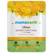 Mamaearth Ubtan Bamboo Sheet Mask - 25g -258212476 image