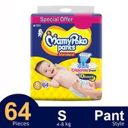 MamyPoko Pants Standard Pant System Baby Diaper (S Size) (4-8Kg) (64Pcs) image