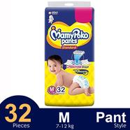 MamyPoko Pants Standard Pant System Baby Diaper (M Size) (7-12Kg) (32Pcs) image