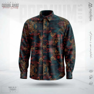 Manfare Premium Casual Printed Shirt For Men image