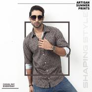 Manfare Premium Casual Printed Shirt For Men image