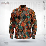 Manfare Premium Casual Printed Shirt For Men image