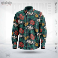 Manfare Premium Casual Printed Shirt For Men image