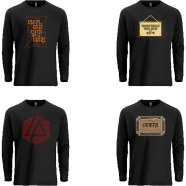 Manfare Premium Casual Random 1 Pcs Long Sleeve T-Shirt For Men image