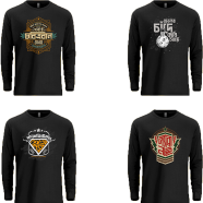 Manfare Premium Casual Random 1 Pcs Long Sleeve T-Shirt For Men image