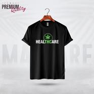 Manfare Premium Graphics T Shirt Black Color For Men image