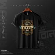 Manfare Premium Graphics T Shirt Black color For Men image