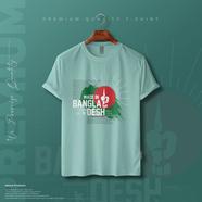 Manfare Premium Graphics T Shirt Mist Grey Color For Men image