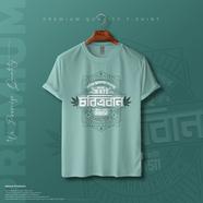 Manfare Premium Graphics T Shirt Mist Grey color For Men image