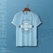 Manfare Premium Graphics T Shirt Turquoise color For Men image