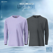 Manfare Premium Rib Fabrics Crew Neck Sweater For Men Multicolor 2Pcs Combo Offer - MF-630-C icon
