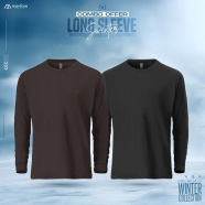 Manfare Premium Rib Fabrics Crew Neck Sweater For Men Multicolor 2Pcs Combo Offer image