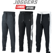 Manfare Premium Trendy and Stylish Random 3 Pcs Joggers For Men image