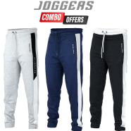 Manfare Premium Trendy and Stylish Random 3 Pcs Joggers For Men image