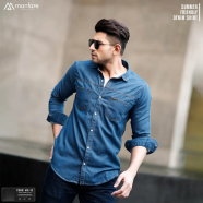 Manfare Winter Denim Shirt For Men image