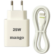 Mango 25w First Charging Adapter With Type C Cable image