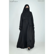 Manha Abaya Gown | black image