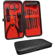 Manicure Pedicure Nail Cutter Set 12 Pcs(Any Colour) image