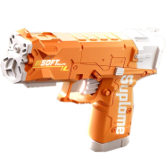 Manual Burst Ice Blast Water Gun Toys Revolver Water Gun Water Fight Printing Glock Water Gun -1pcs - Any Colour icon