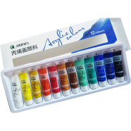 Marie's Acrylic Color 12 Shades 12 ml Tubes image