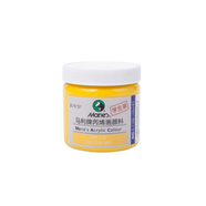 Maries Acrylic Color Paint 100ml Jar For Professional Artists Yellow Mid image