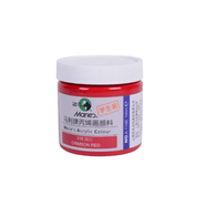 Maries Acrylic Color Paint Jar For Professional Artists Crimson Red - 100ml image