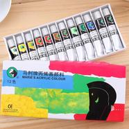 Maries Acrylic Colour 12 Shades 12ml Tubes image