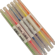 Marie's Double-Headed Highlighter Pen 5 Pcs Any Color
