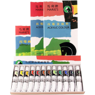 Maries acrylic paint set 18 colour 12ml professional Artist