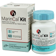 Marincal Kit 150 Mg, 500 Mg, 200 Iu Tablet 61's Pack image