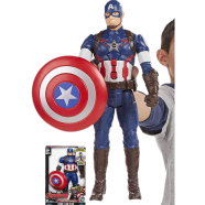 Marvel Avengers Hero Tech Captain America Figure Sound Talk Gift Toy Kids -185952178