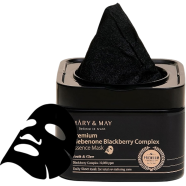 Mary and May Premium Idebenon Blackberry Complex Essence Mask (20EA) - 250gm image
