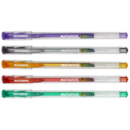 Matador Glitter Gel Pen Color Ink - (5 Pcs) icon