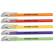 Matador Hi-School Ball Pen -Black Ink - 12Pcs icon
