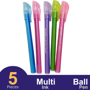 Matador Hi-School Ball Pen Colors - 5Pcs image