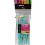 Matador I-teen Gel Green - 6 Pcs image