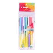Matador i-teen Grip Ball Pen Black Ink - (6 Pcs)