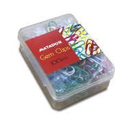 Matador Officemate Gems Clip - 100 Pcs (Any Color) image
