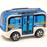 Matchbox (BOX) – MBX Self-Driving Bus – Blue image