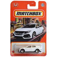 Matchbox- Card- 2017Honda civic Hatchback – White image