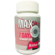 Max Slim 7 Days Diet Slimming Capsule, Male/Female Fat Weight Loss Supplement - 30 Capsules image