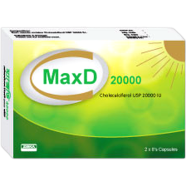 Maxd 20000 Iu Capsule 8's Strip image