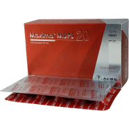 Maxima MUPS 20 mg MUPS 10's Strip Tablet image