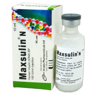Maxsulin N Vial 100 IU/ml Vial 10 ml vial image