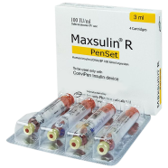 Maxsulin R Penset 100 IU per mili Penset 3 mili Penset image