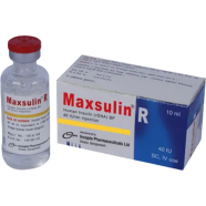 Maxsulin Vial 40 IU/ml Vial 10 ml Vial image