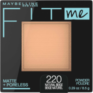 Maybelline Fit Me Matte And Poreless Pressed Powder 220 Natural Beige image