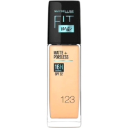 Maybelline Fit Me Matte Poreless 16H Oil Control Foundation - 123 image