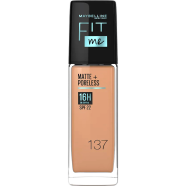 Maybelline Fit Me Matte Poreless 16H Oil Control Foundation - 137 image